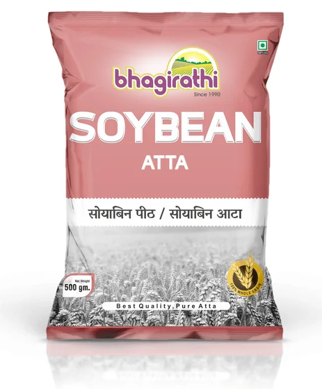 Bhagirathi Soybean Atta (सोयाबिन पीठ) pack