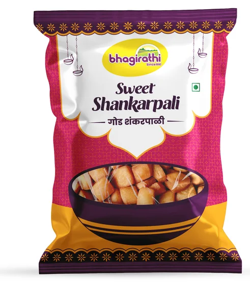 Bhagirathi Sweet Shankarpali (गोड शंकरपाळी) pack