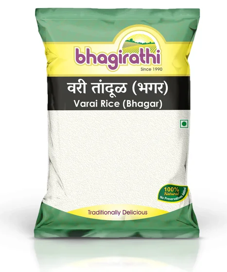 Bhagirathi Varai Rice (Bhagar) (वरी तांदूळ (भगर)) pack